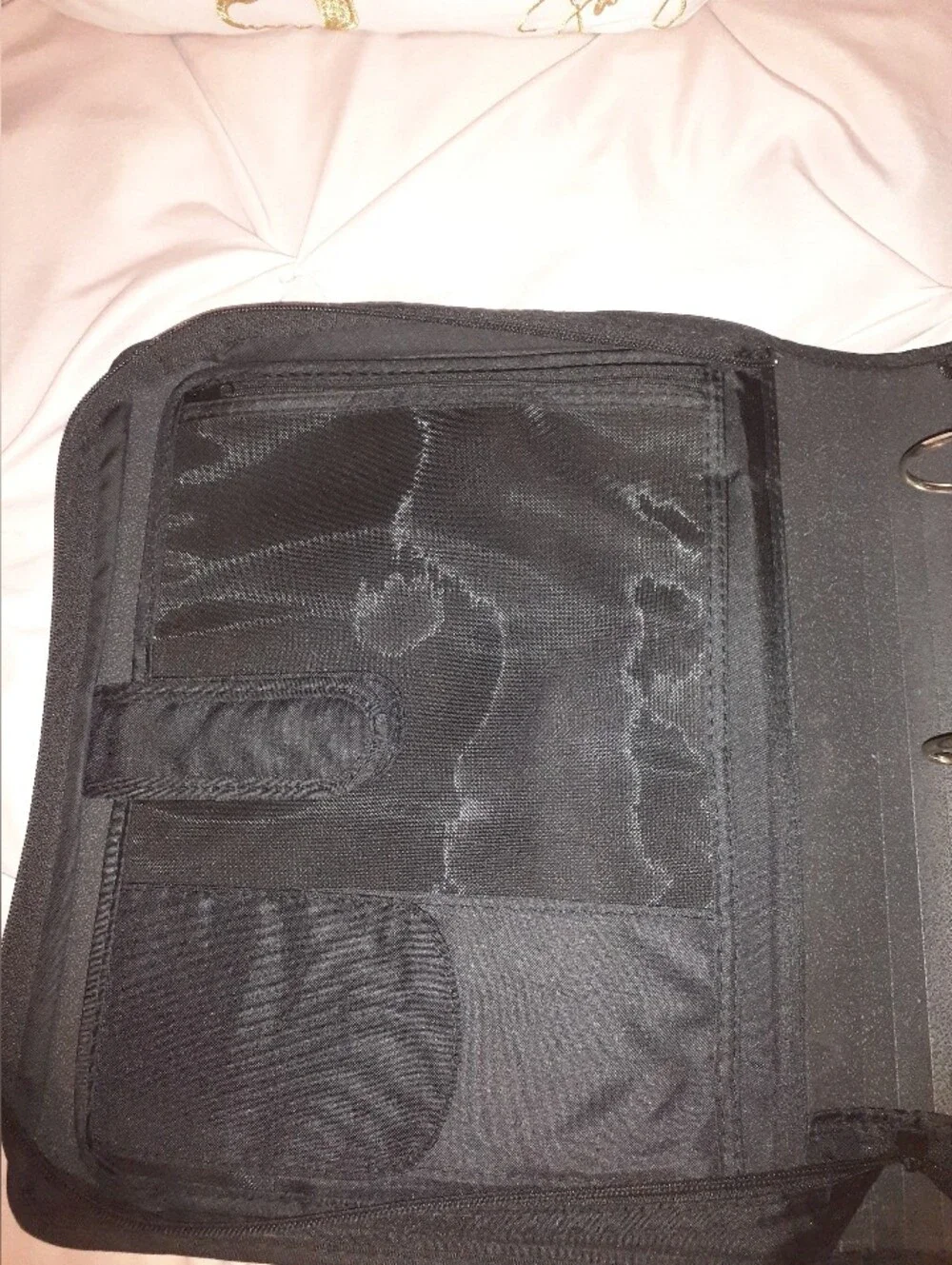 Five Star Durable Binder – Used, Good Condition, Stained Back